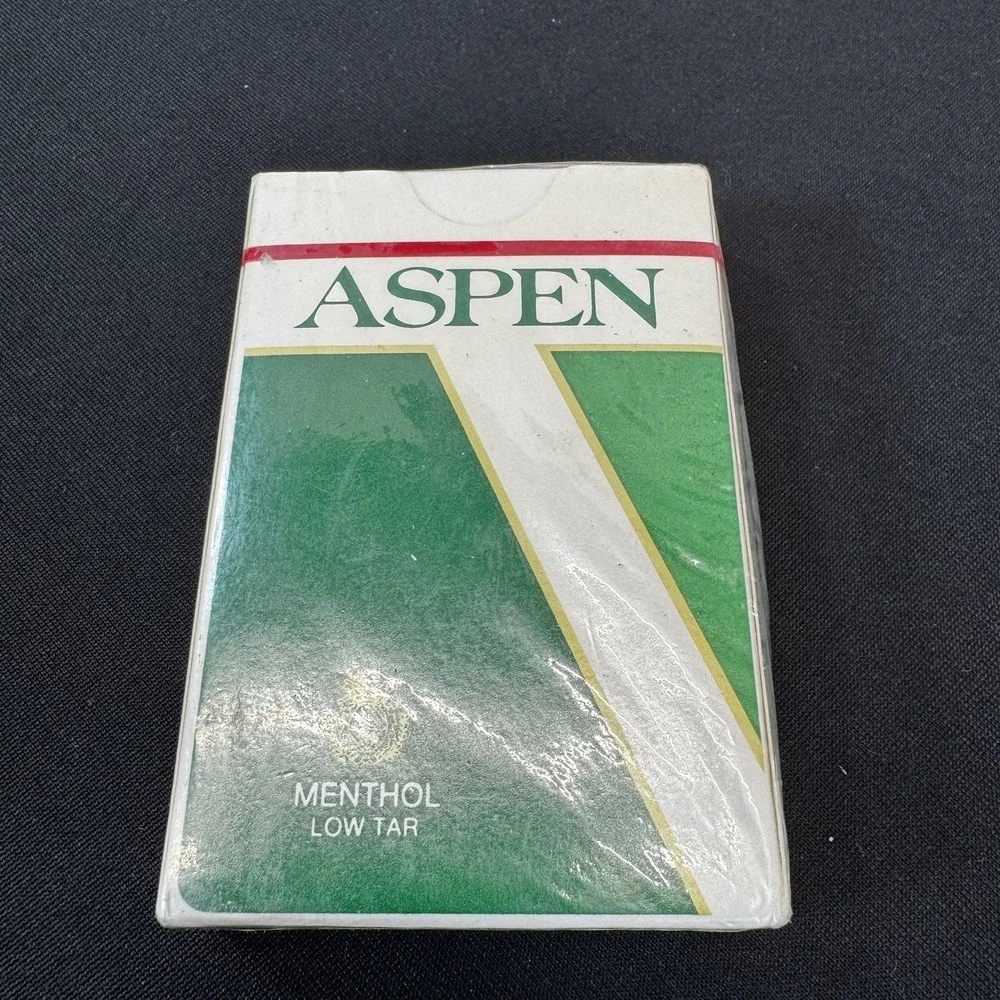 Vintage Aspen Menthol Cigarette Promotional Playing Cards‎